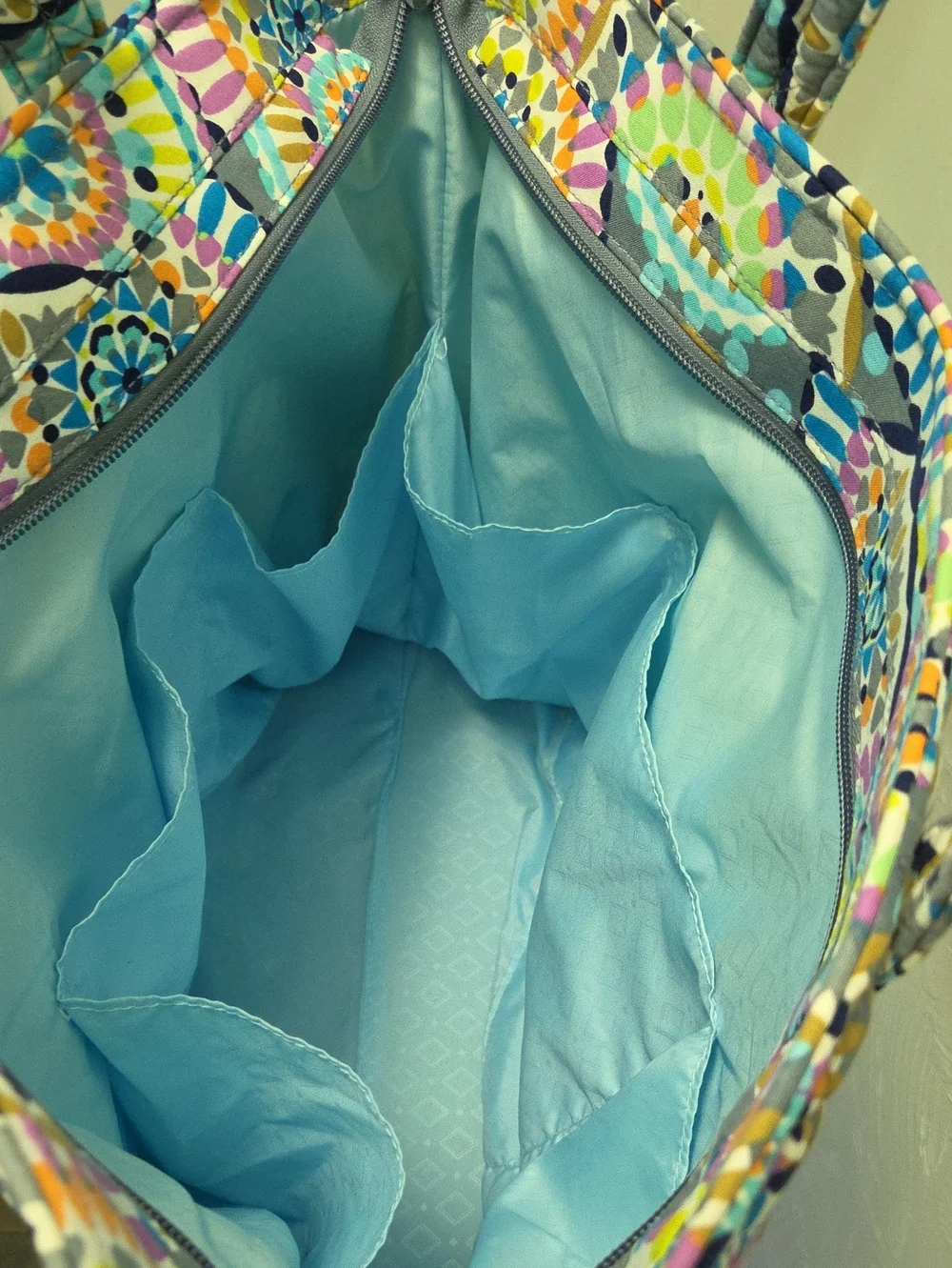 Vera Bradley Quilted Multicolor Mosaic Tote Bag - Women
